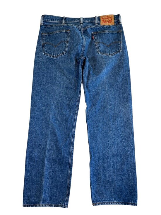 Levi's Other - Vintage LEVIS 501 Button Fly Denim Blue Jeans 38 32